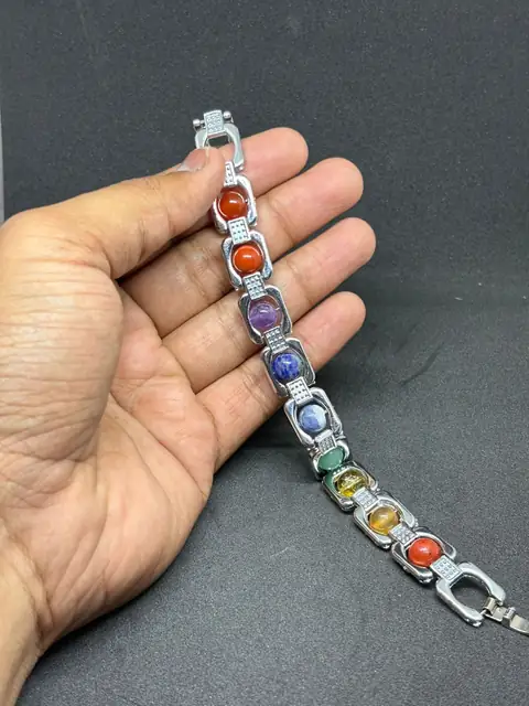 7 Chakra Crystal Bracelet for Stress Relief, Confidence, and Inner Peace – image 5