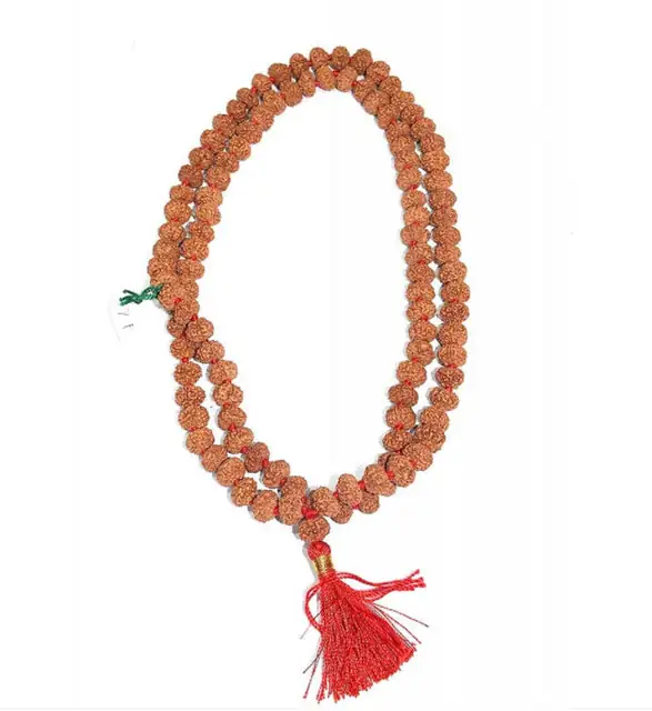 9 Mukhi Indonesian Rudraksha Mala – image 3