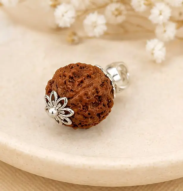 GemsForLuck 5 Mukhi Rudraksha Pendant SET OF 5 – image 6
