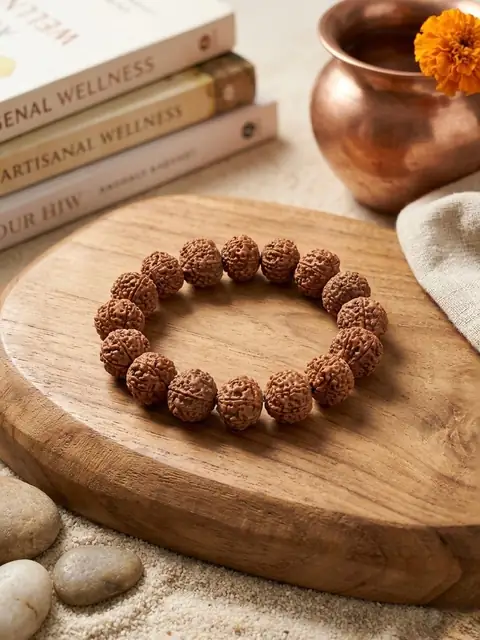 9 Mukhi Rudraksha Bracelet – image 3