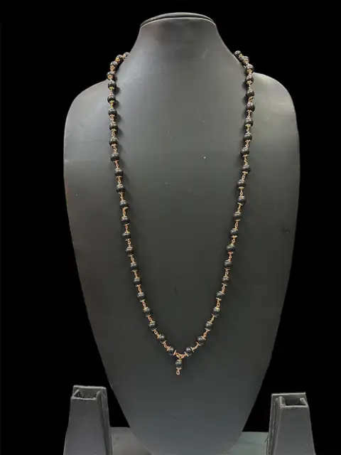 GemsForLuck Karungali Malai/Ebony Wood Copper Original 8mm – image 4