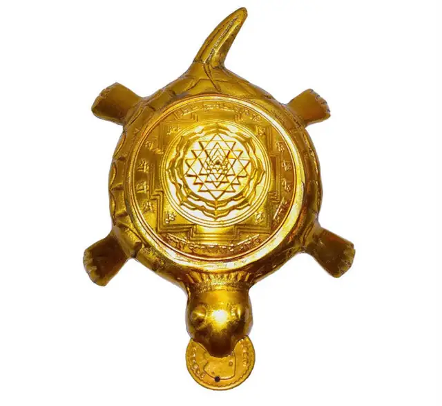 Meru Shree Yantra On Turtle/Tortoise – image 4