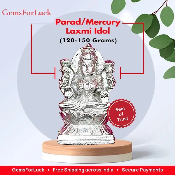 Parad Mercury Laxmi Idol – image 2