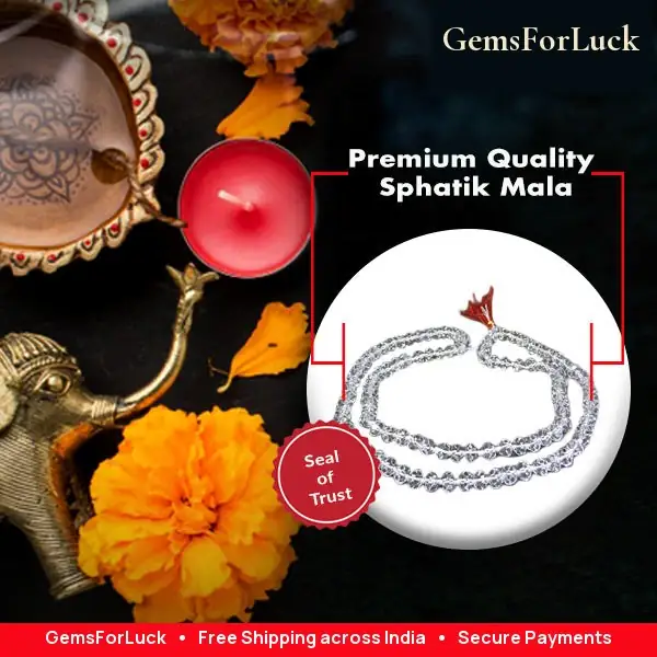 Premium Quality Sphatik mala – image 2