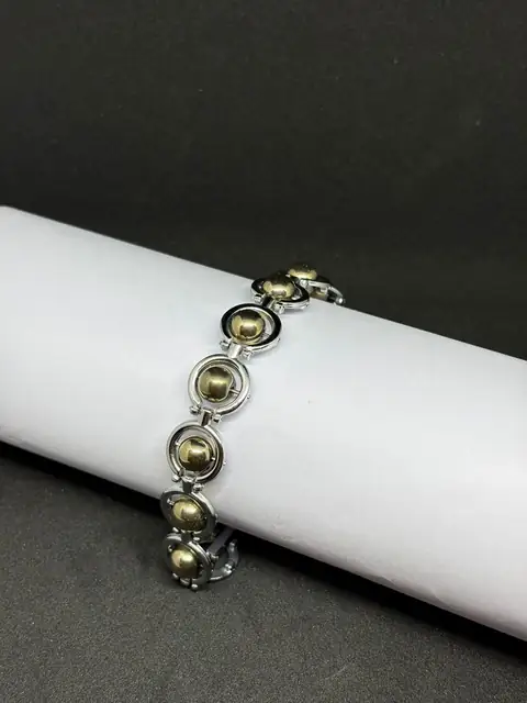 Pyrite Chain Bracelet – image 3