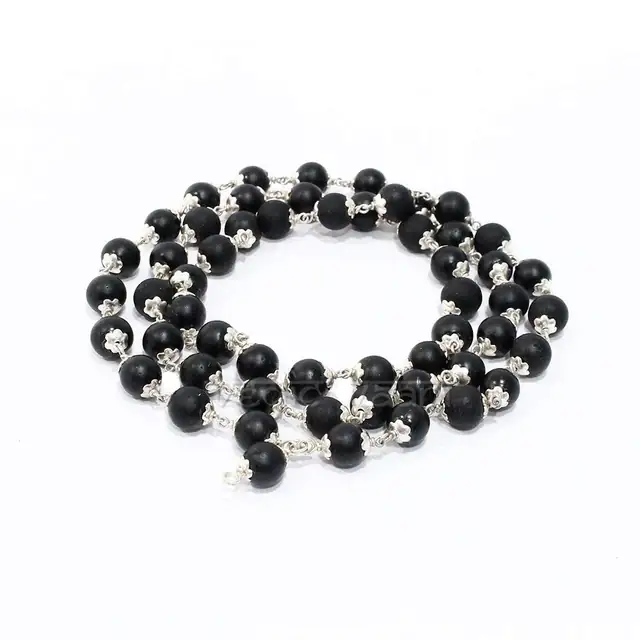 Shaligram Mala in Pure Silver – image 3