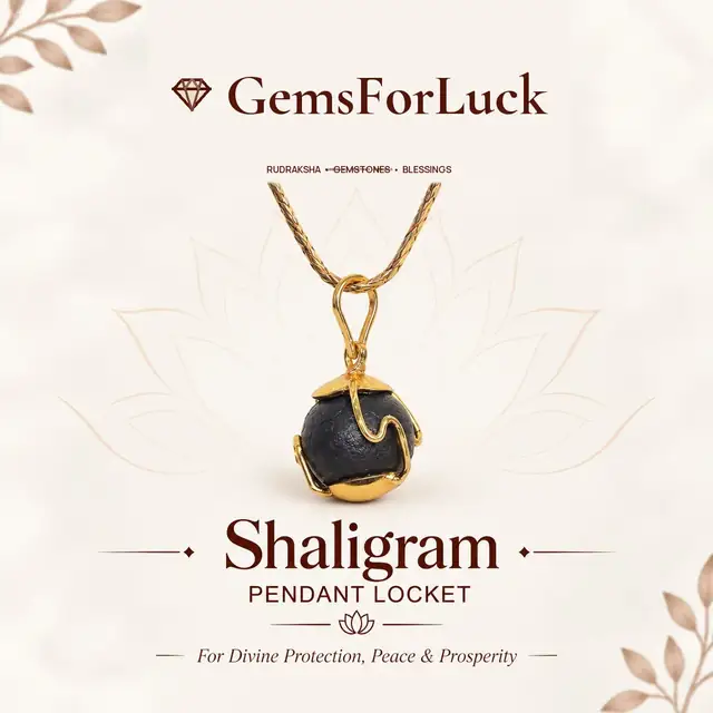 Shaligram Pendant Locket