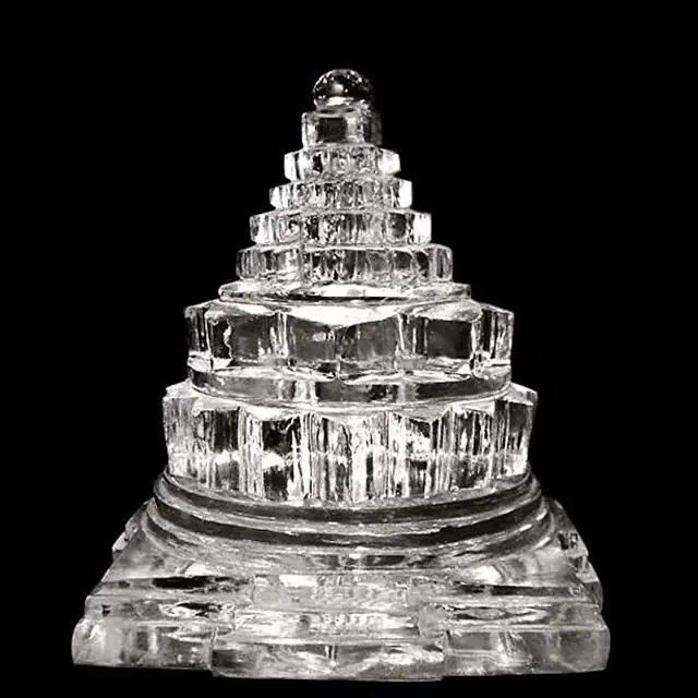 Shree Meru Laxmi Yantra Sphatik 100-150gm – image 4