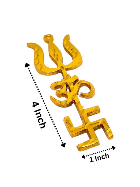 Trishul Om Swastika Yantra – image 2